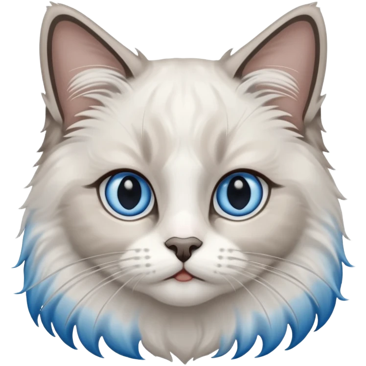 Ragdoll cat emoji