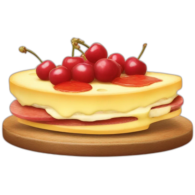 raclette au cerise emoji