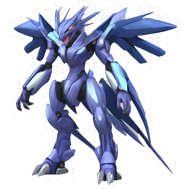  Cool Edgy Godly Futuristic Digimon-Fakemon-Genesect-Palkia-Dialga full body emoji