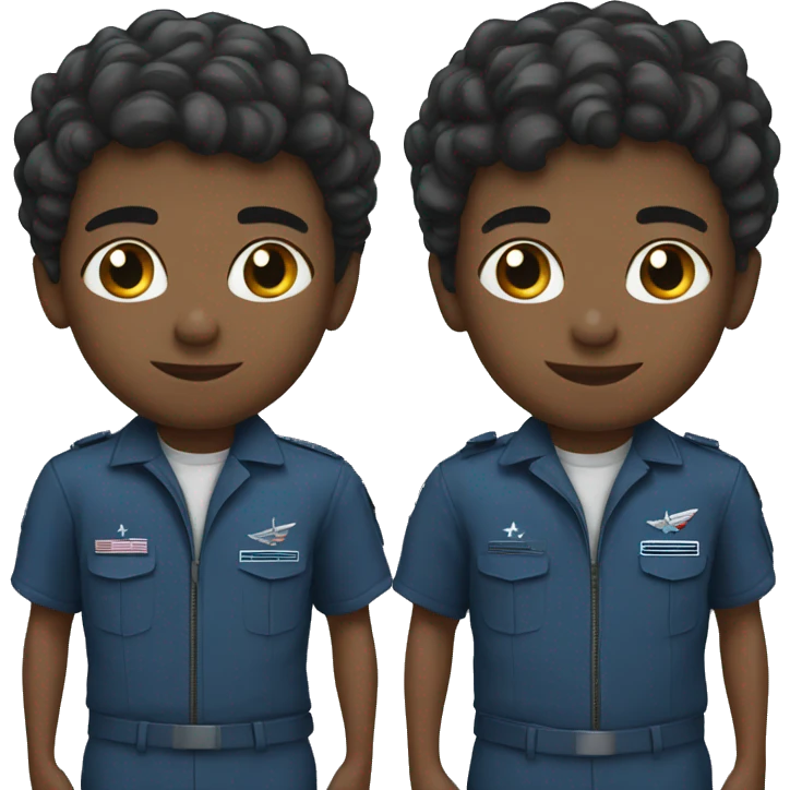 air force boy emoji