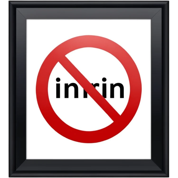 panneau interdit emoji