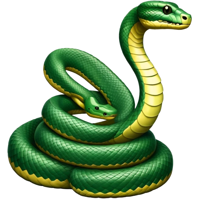 Slytherin snake emoji