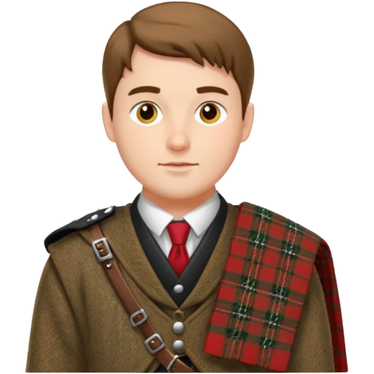  man wearing scottish traditional clothes emoji