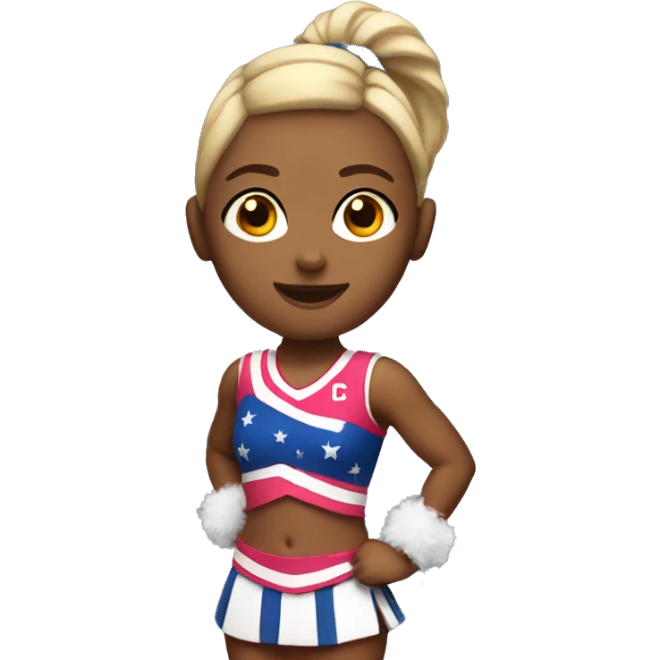 All star cheerleader emoji