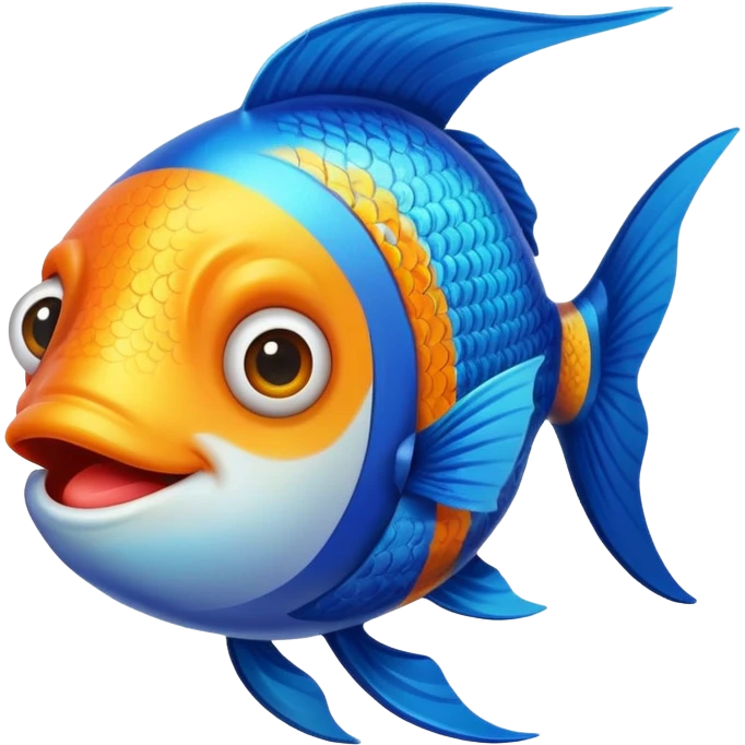 Funny fish emoji