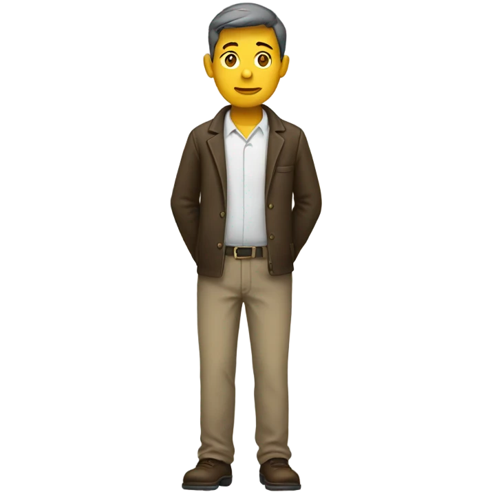 standing person emoji