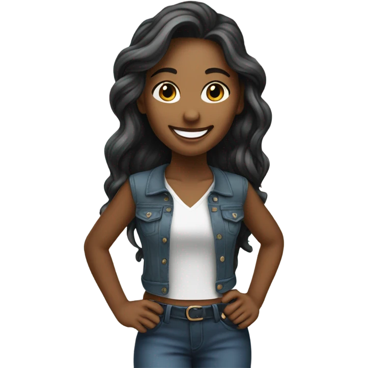 Pretty girl emoji