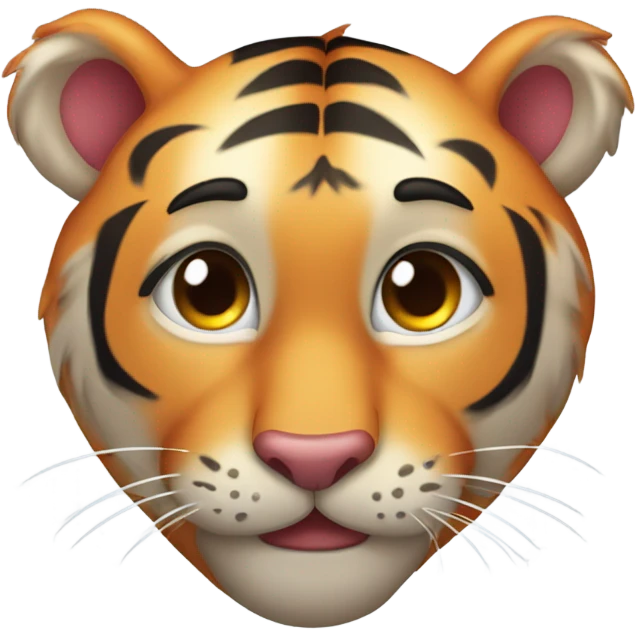 Love tiger emoji