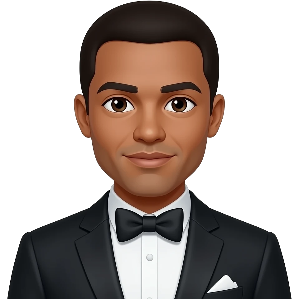 Man in Tuxedo (Medium-Dark Skin Tone) emoji