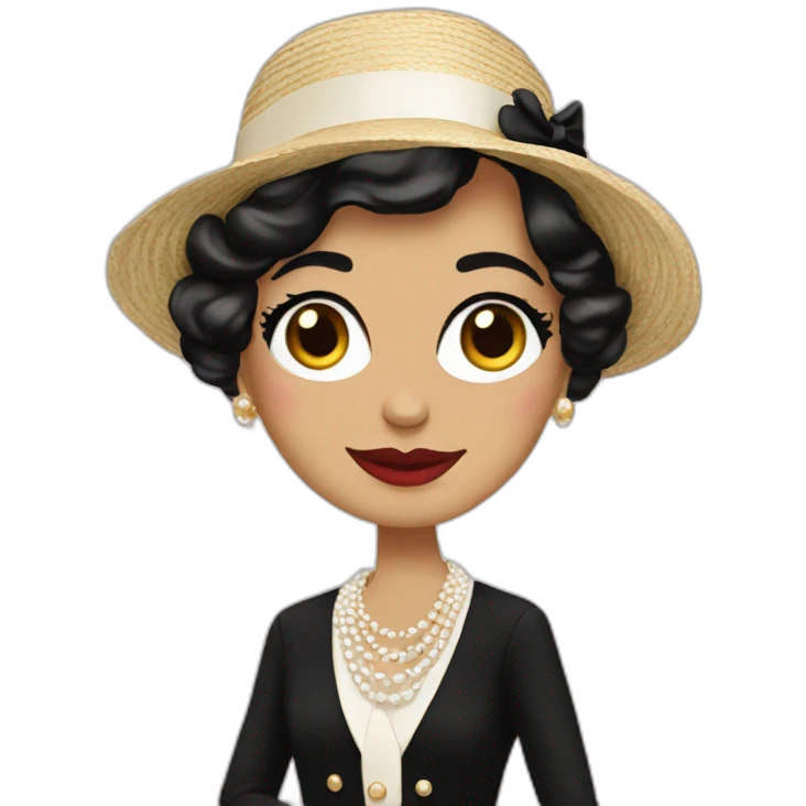Coco Chanel emoji