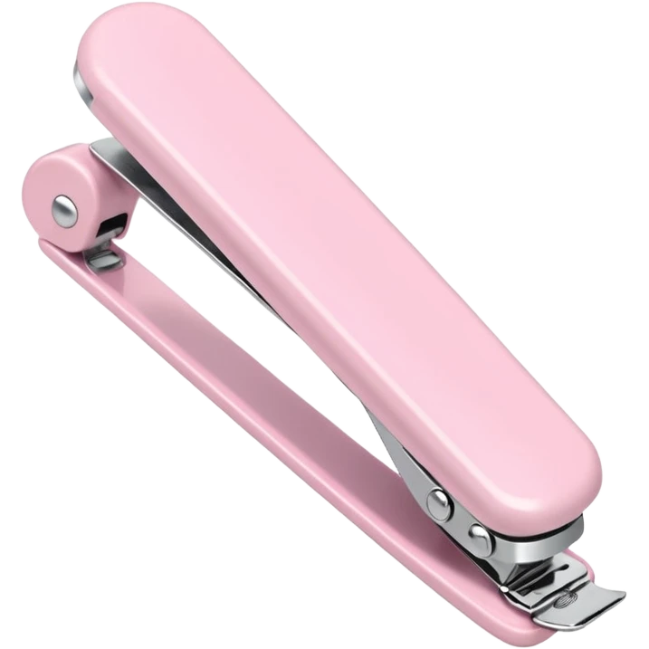 Minimalist kawaii nail tools, each tool alone, simple and clean design, pastel colors, delicate and charming, high-resolution, single subject only emoji