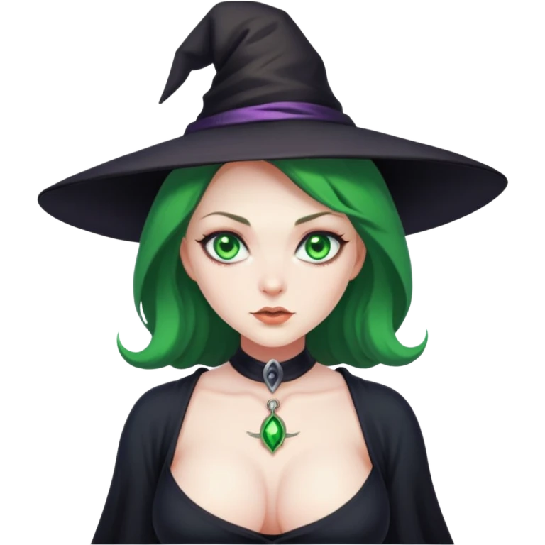 Witch with boobs emoji