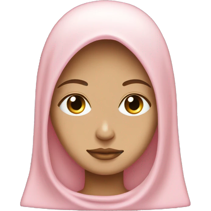 Light pink Fatima's Eye emoji