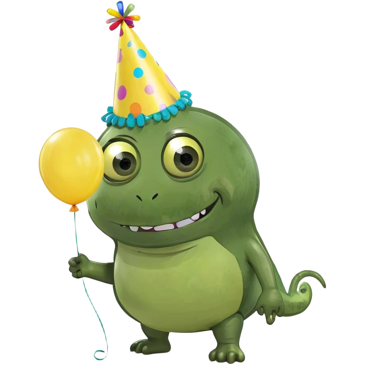 kind funny yellow baby monster emoji