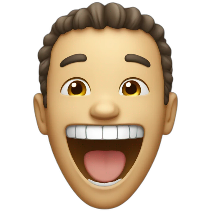 laughing emoji