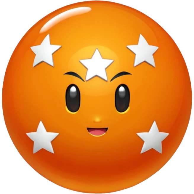 4 star dragonball from dragon ball z emoji