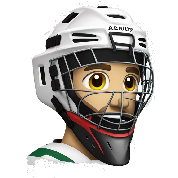Hockey goalie emoji