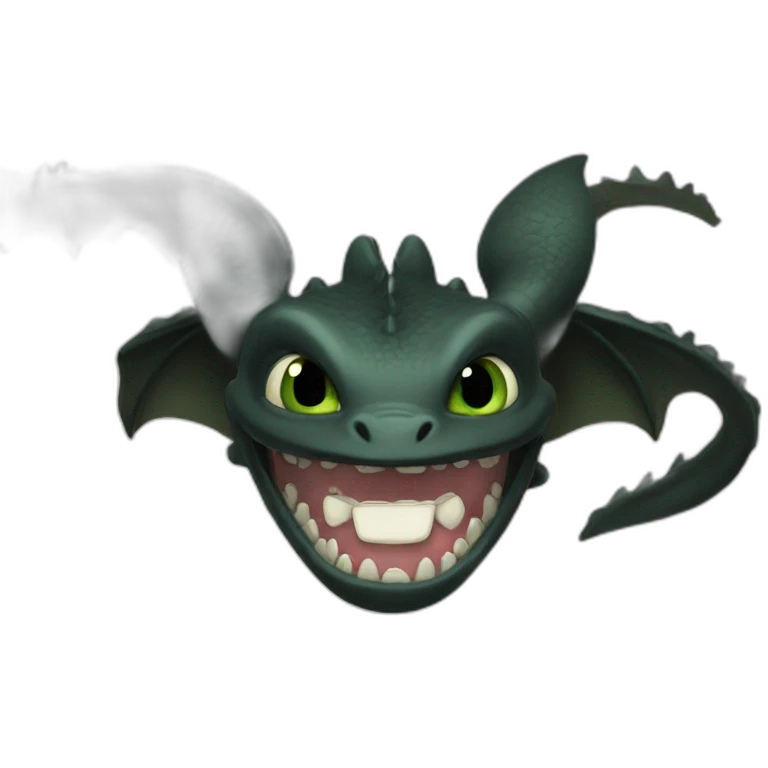 Toothless The Dragon emoji