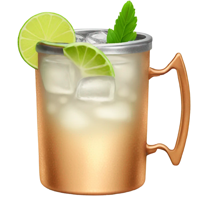A Moscow mule emoji