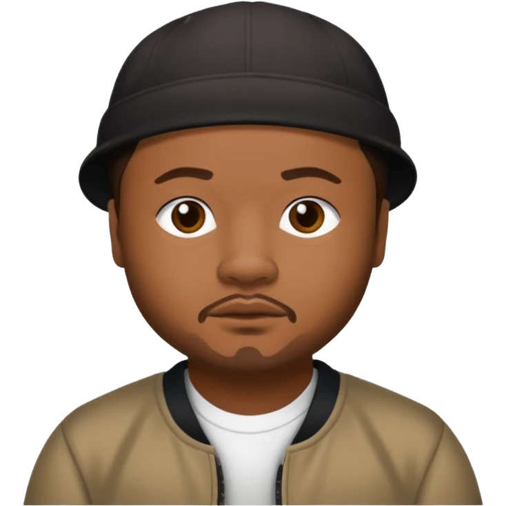 J-Boog of B2K with medium dark skin,dark brown hair emoji