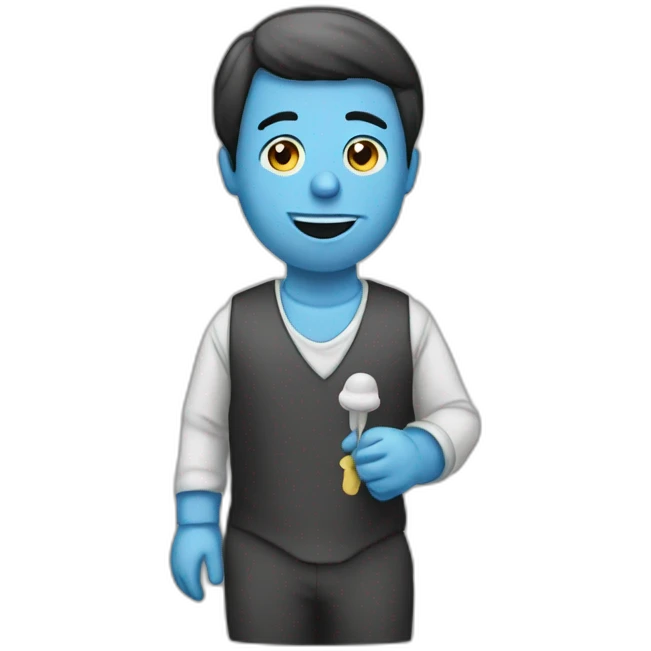 Homme sucette emoji