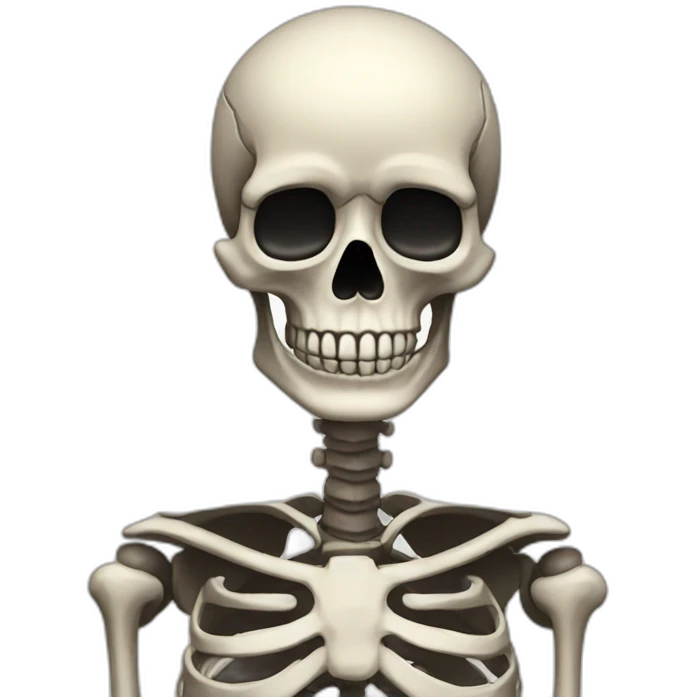 Skeleton emoji