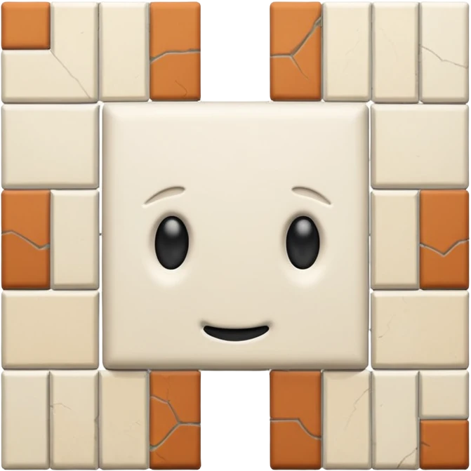 Tile grout emoji