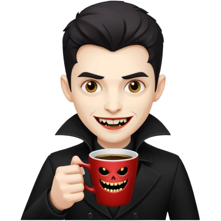 Vampire Barista  emoji