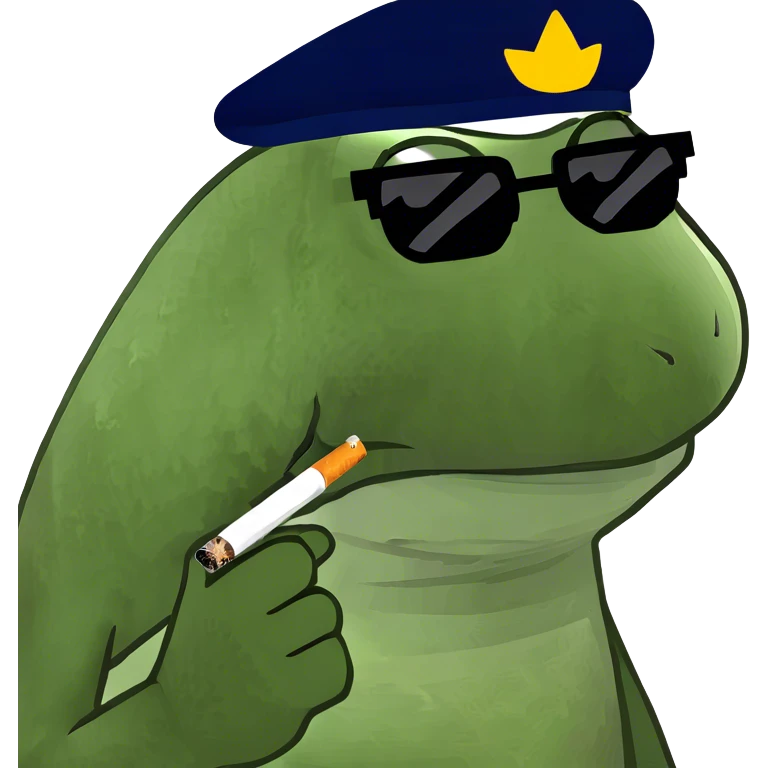 Smoking a cigarette  emoji