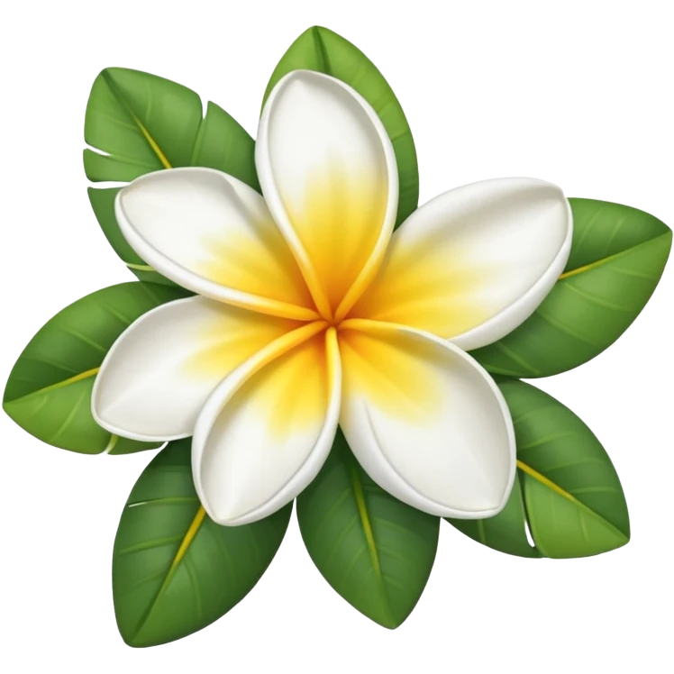 Frangipani emoji