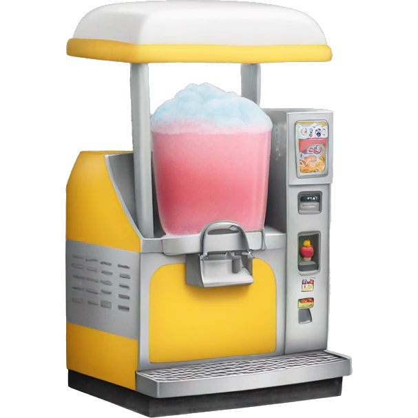 slushie machine  emoji
