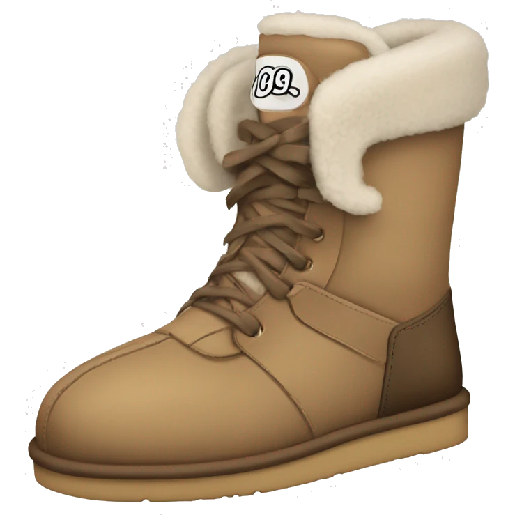 House shoe ugg  emoji