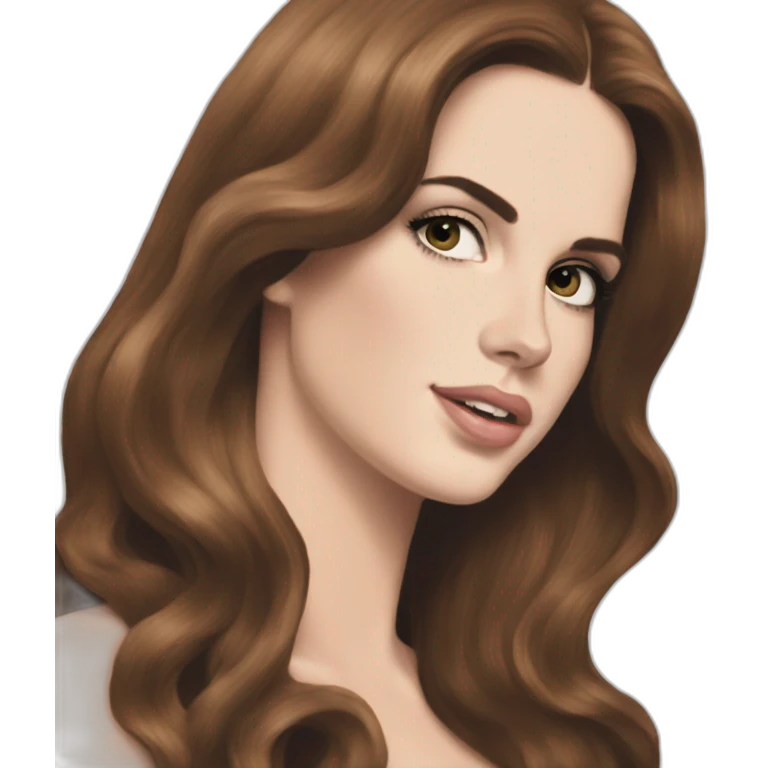 Lana del rey in her DYKTATUOB era emoji