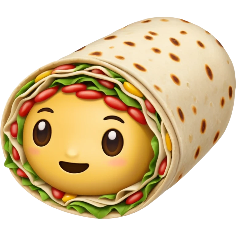 Bean burrito emoji