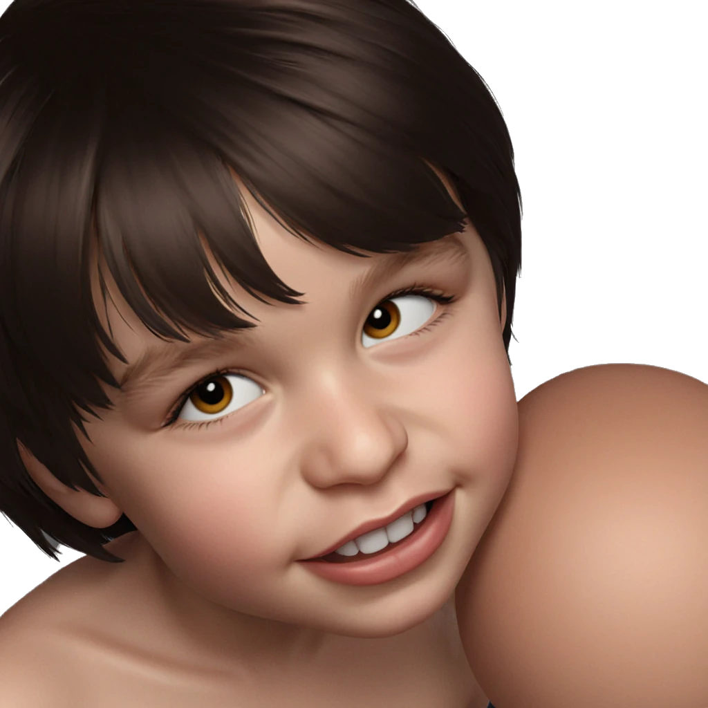 girl and boy portrait emoji