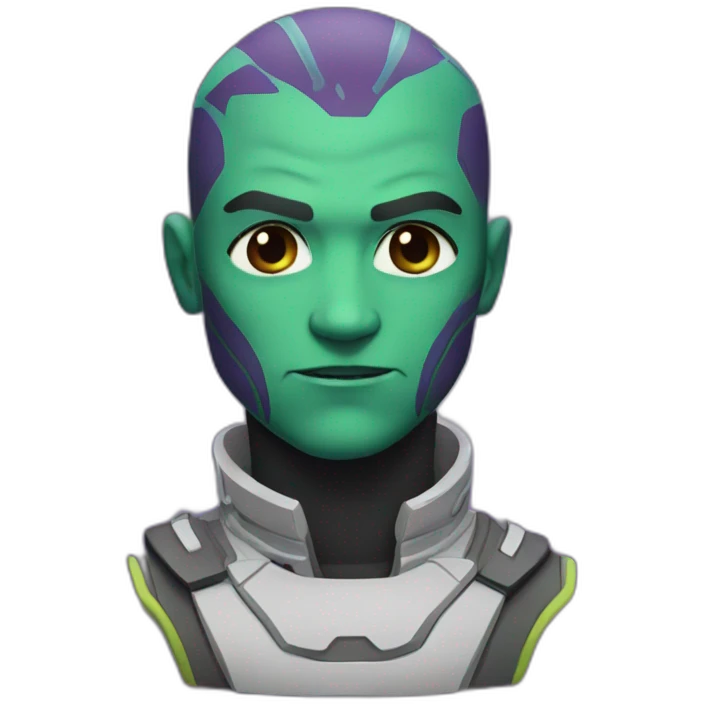 Galaxy guardian Drax emoji