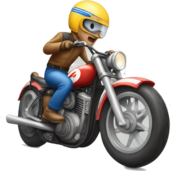 speedway motorcycle emoji
