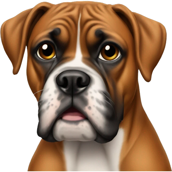 Boxer dog  emoji