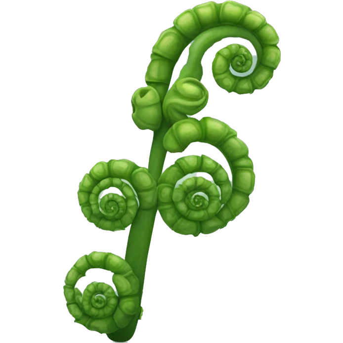 fiddlehead fern emoji