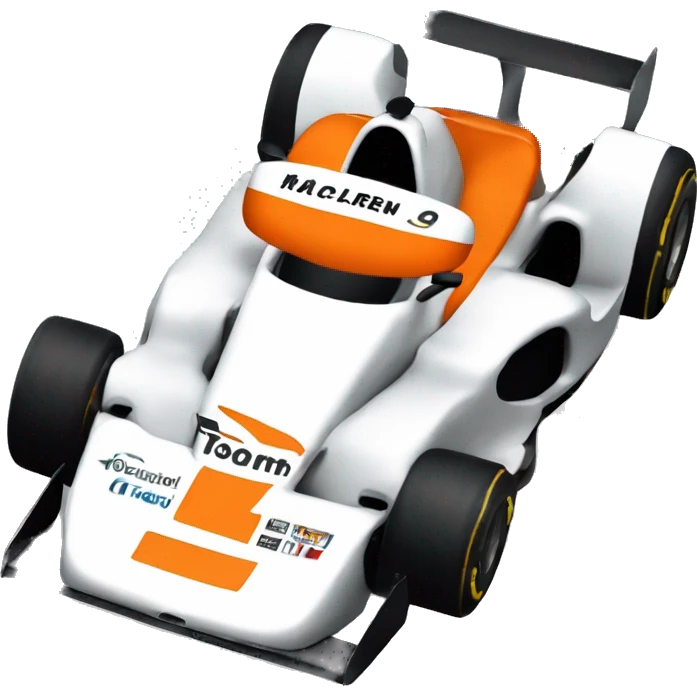 Formule1 mclaren car emoji