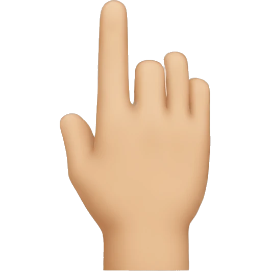 finger emoji