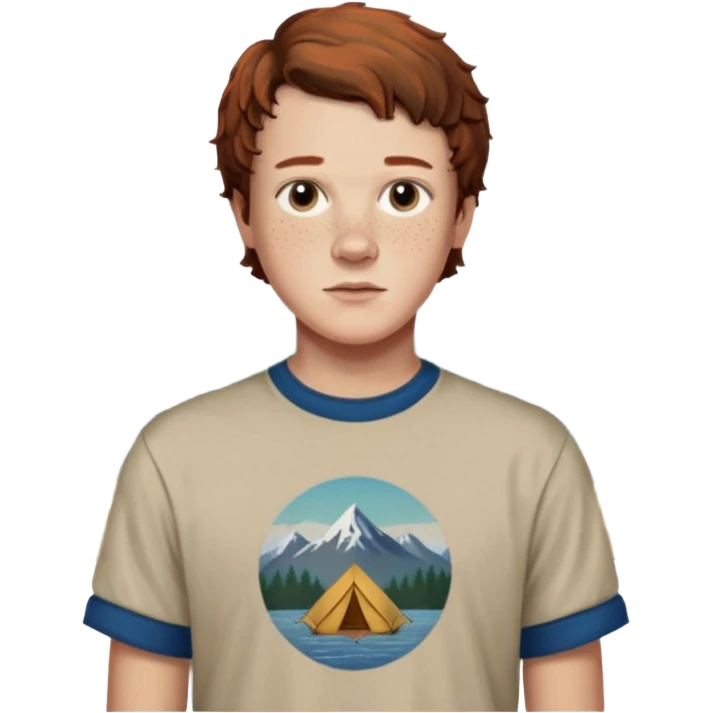 Dustin Henderson from Stranger Things emoji