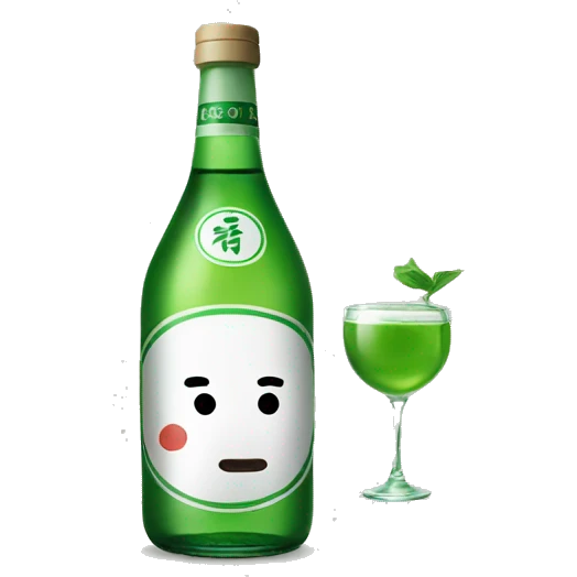 Soju emoji