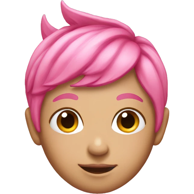 Pink pixie emoji