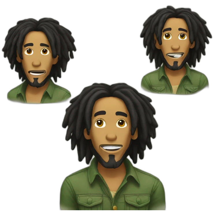 Bob marley emoji