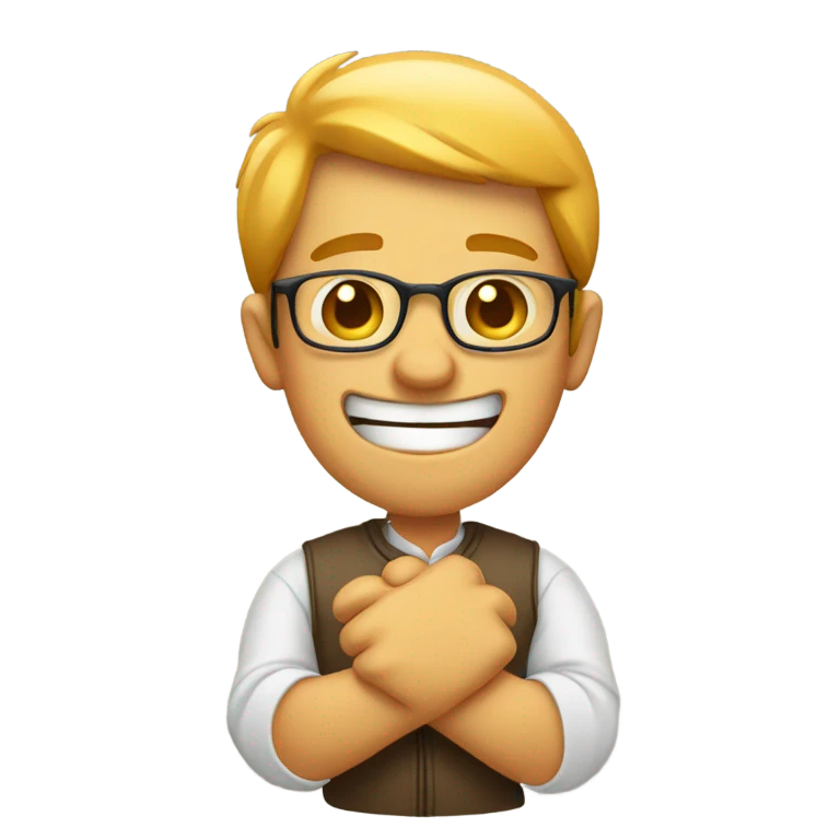 Rubbing hands together while grinning mischievously emoji