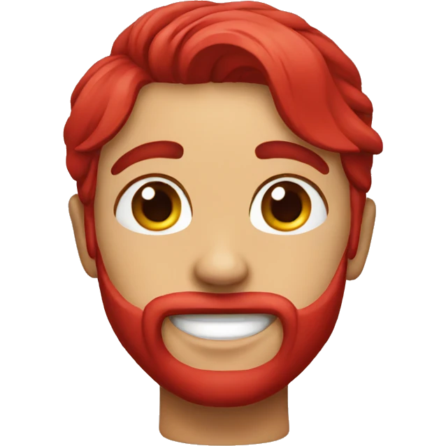 Hot red emoji