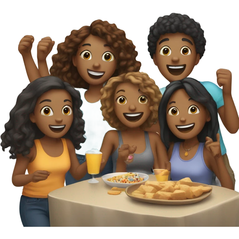 Having fun  emoji