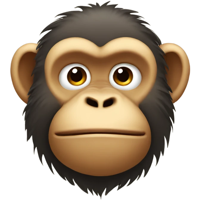 fat monkey  emoji