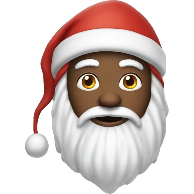 Freaky Santa emoji